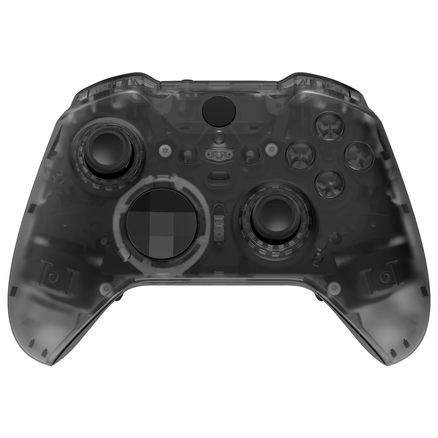 eXtremeRate Juego completo de carcasa transparente con botones Placa frontal de repuesto para controlador Xbox Elite Series 2 Core - Modelo 1797 - imagen 3