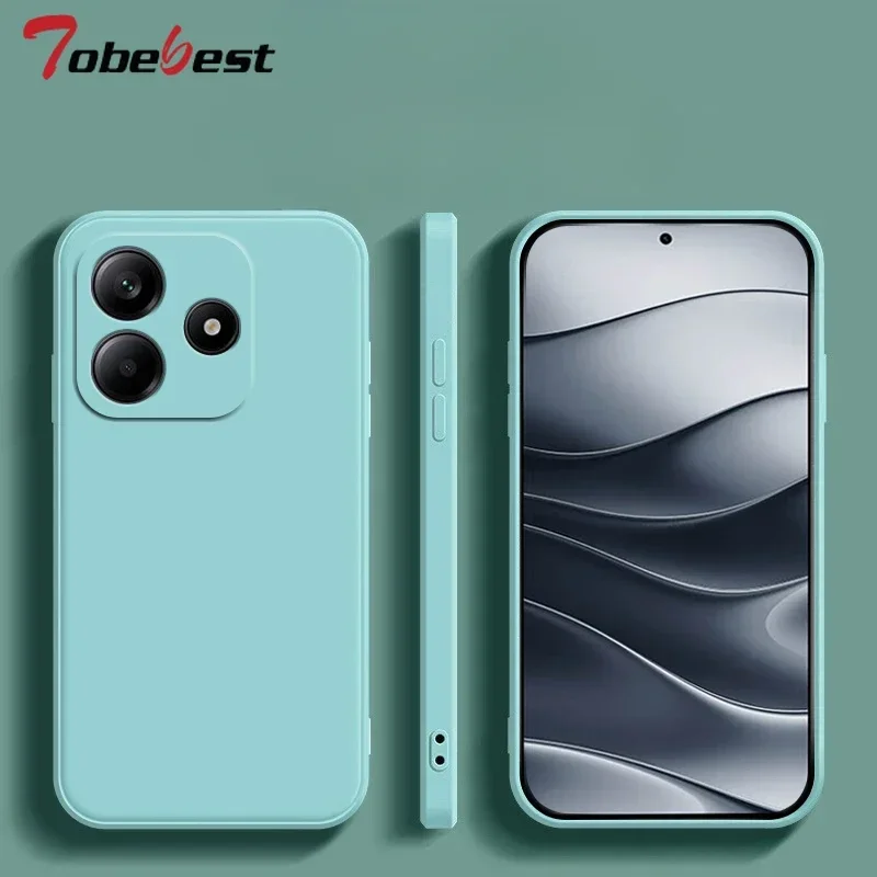 Para Xiaomi Redmi Turbo 4 3 funda de silicona líquida cubierta trasera suave protectora a prueba de golpes - imagen 4