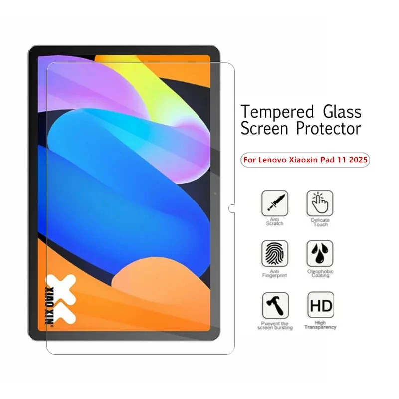 2 uds para Lenovo Tab Idea/K11 Gen2 TB336ZU película de vidrio templado para Xiaoxin Pad 11 2025 11 pulgadas TB335FC HD Protector de pantalla contra arañazos - imagen 3