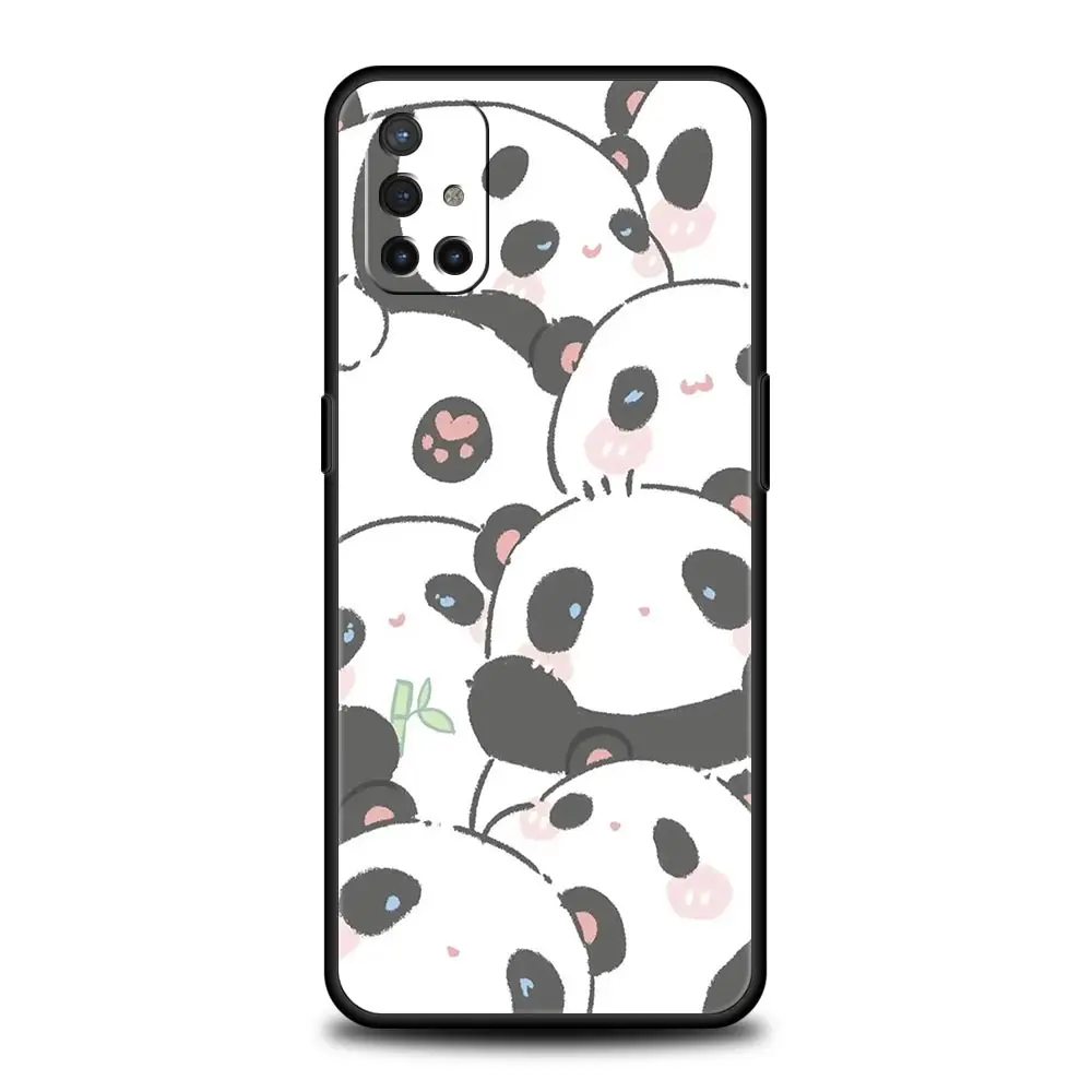 Funda de teléfono para OnePlus 12, 11, 10, 9 Pro, 9T, 12R, 10R, 9R, 9RT, 10T, 8T, 8, 7, 6T, 7T, Nord 2T, CE 2, 5G, N10, Panda lindo, bambú trepador - imagen 4