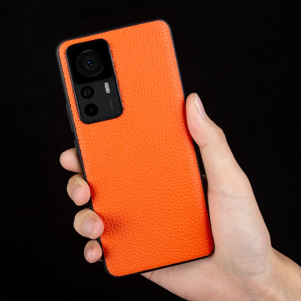 Full Wrapped Cowhide Genuine Leather Case For Xiaomi 12t Pro Mi12Pro 14Pro 13Pro 12SUltra 12Lite 11T Business Phone Cover Fundas - imagen 3