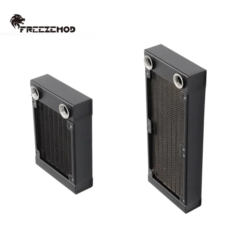 Disipador de calor de aluminio para enfriador de agua, fila de enfriador de líquido pequeño para radiador 80/160 para láser de impresión médica, SR-L de ventilador de 80mm que combina - imagen 3