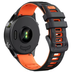Correa de reloj Universal de 22mm, correa de silicona de 22mm para Garmin Forerunner 255/265 para pulsera Garmin vivoactive 4 Venu2