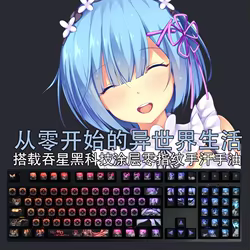 Keycaps Rem Re:Zero – Compatibles Teclados Gaming RGB