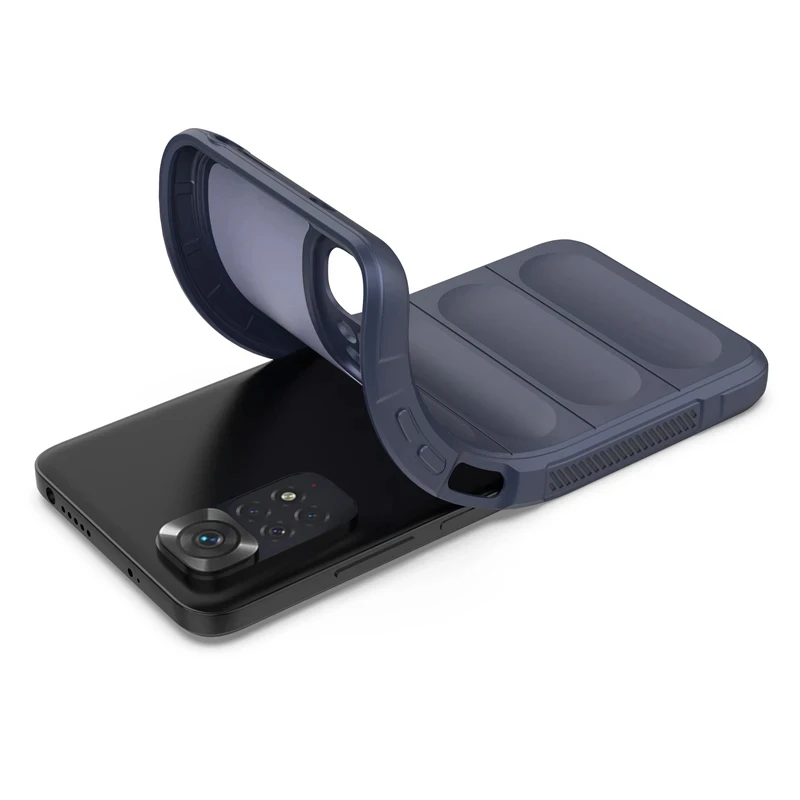 Para Xiaomi Redmi Note 11s 11 Pro Global 4G Funda trasera de teléfono Funda de silicona líquida suave anticaída a prueba de golpes armadura protectora Funda - imagen 4