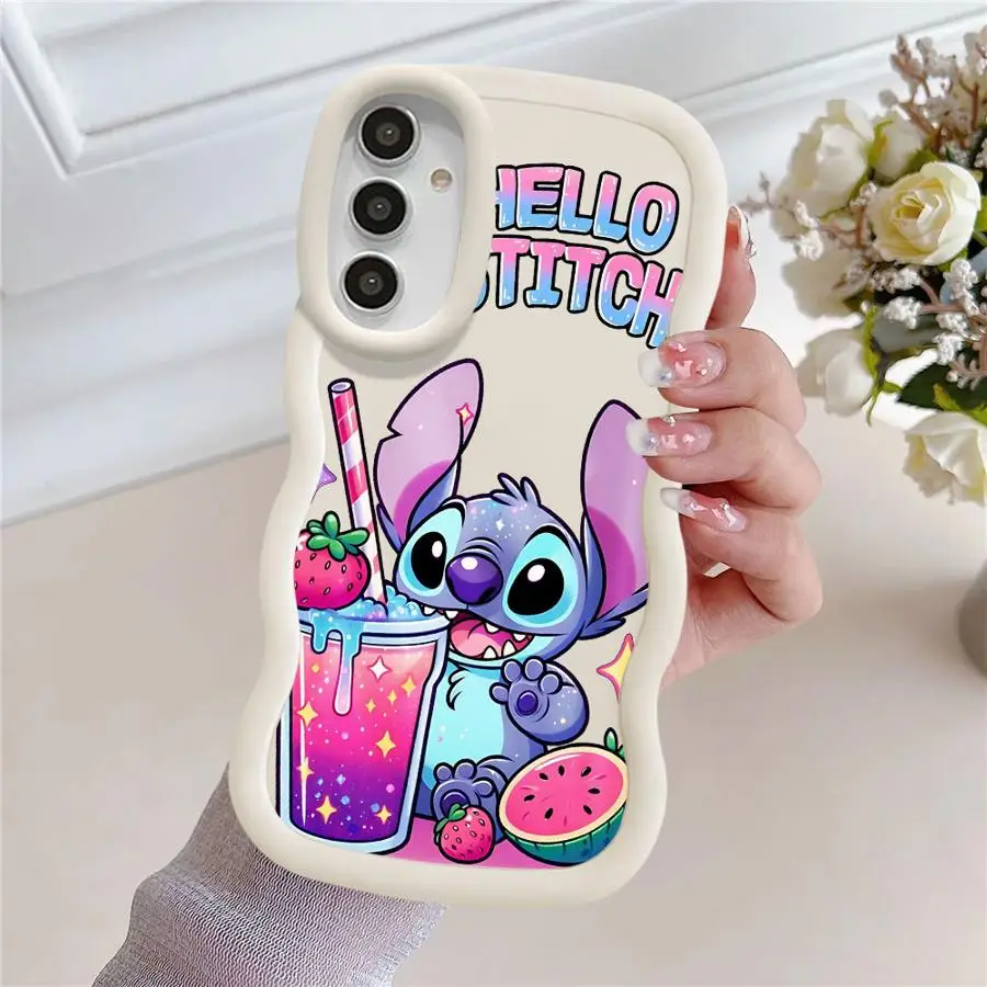 Funda de teléfono suave con ángulo de punto de Disney para Samsung Galaxy A02s A20 A04 A52 A55 A03 A05 A50 A06 A30 A51 A73 - imagen 2