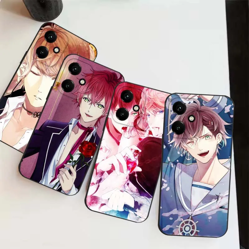 Ayato Sakamaki Anime para Honor Magic4 Magic3 400 300 200 100 90 Smart Ultra GT Lite Pro Plus Power 5G funda de teléfono