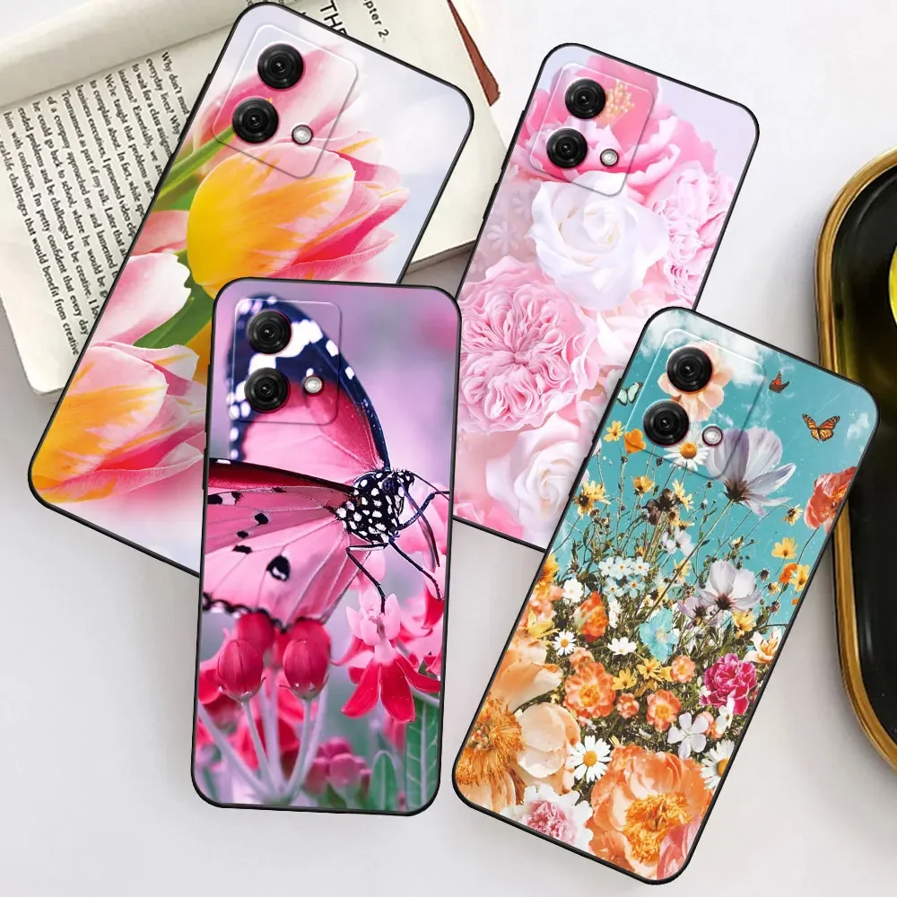 Coque pour Motorola G84 5G Coque TPU souple Silicone mode téléphone Funda pour Moto G84 mignon pare-chocs pour Moto G54 couverture arrière - imagen 3