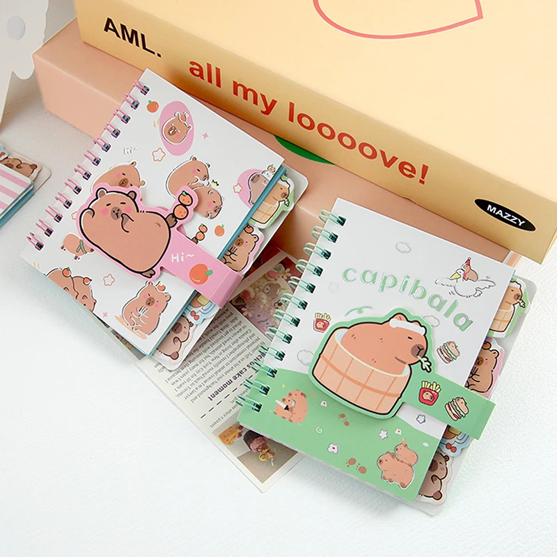 Mini cuaderno portátil de papelería Kawaii para niños, Bloc de notas pequeño para notas diarias, accesorios de oficina, suministros escolares, regalo de papelería - imagen 4