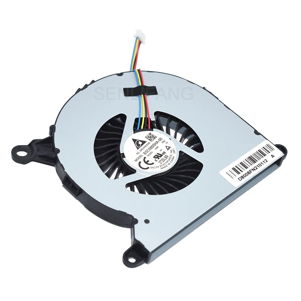 Ventilador de refrigeración de CPU para ordenador, dispositivo para Intel NUC8I7BEH NUC8 I3 I5 I7, BSC0805HA-00 DC05V 0.60A 1Z24L9R 4PIN, nuevo - imagen 3
