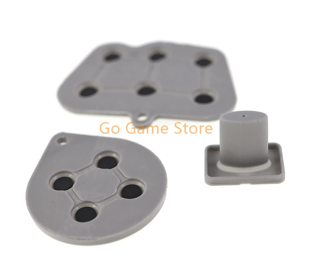 1 Juego para controlador Sega Saturn SS, botón de teclado adhesivo de goma conductora de silicona - imagen 5