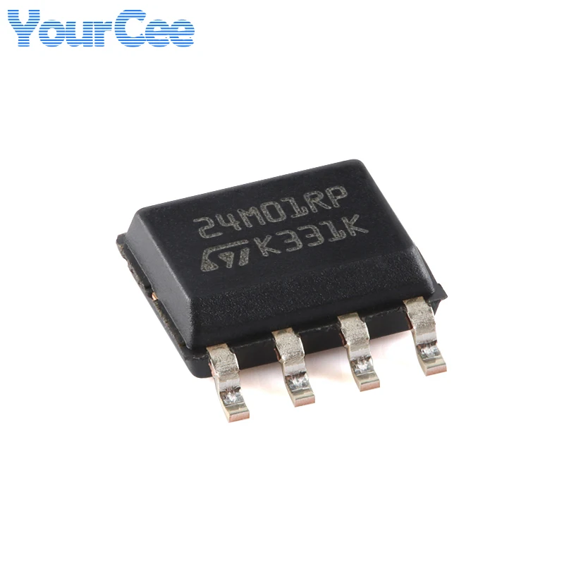 2 uds M24M02-DRMN6TP M24M01-RMN6TP SOP-8 2Mbit 1Mbit Serial I2C IIC Bus EEPROM Chip - imagen 3