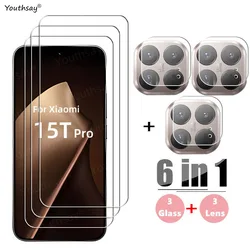 Xiaomi 15T / 15T Pro – Protector de pantalla de vidrio templado