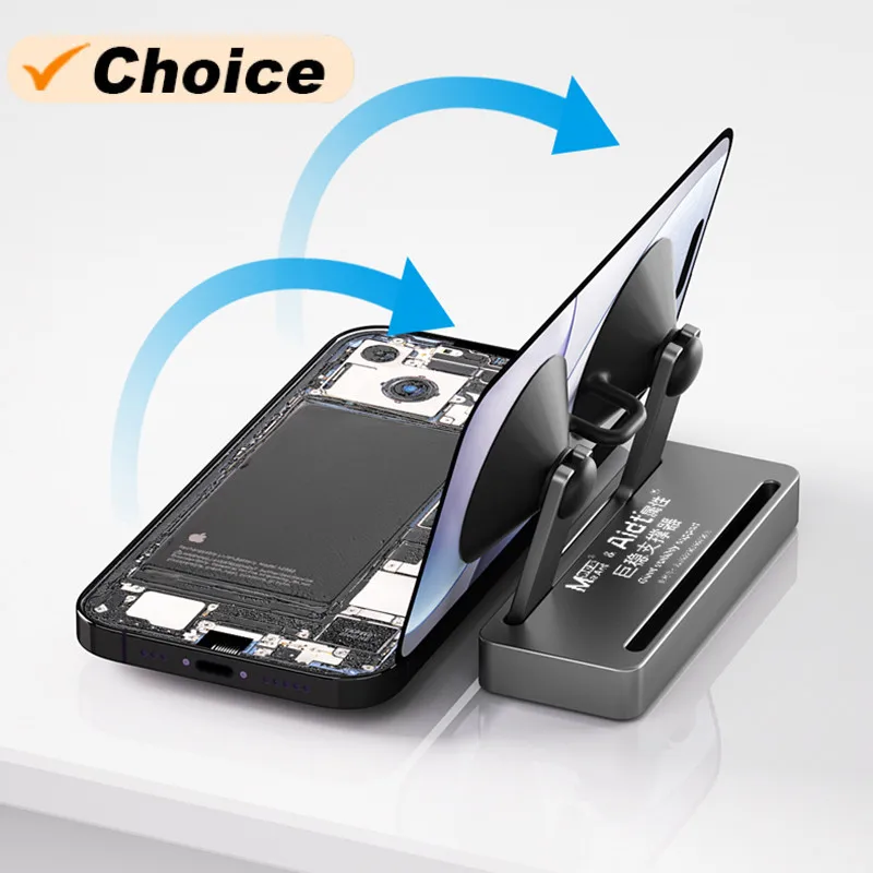 MaAnt M095 soporte estable gigante para reparación de teléfonos móviles soporte de extracción de placa base de succión fuerte accesorio de abrazadera de montaje lateral - imagen 2