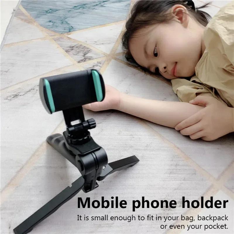 Trípode para teléfono con palo de Selfie, soporte para teléfono móvil de mano, trípode expandible para teléfono inteligente, Mini 360 ° Soporte universal de rotación - imagen 4