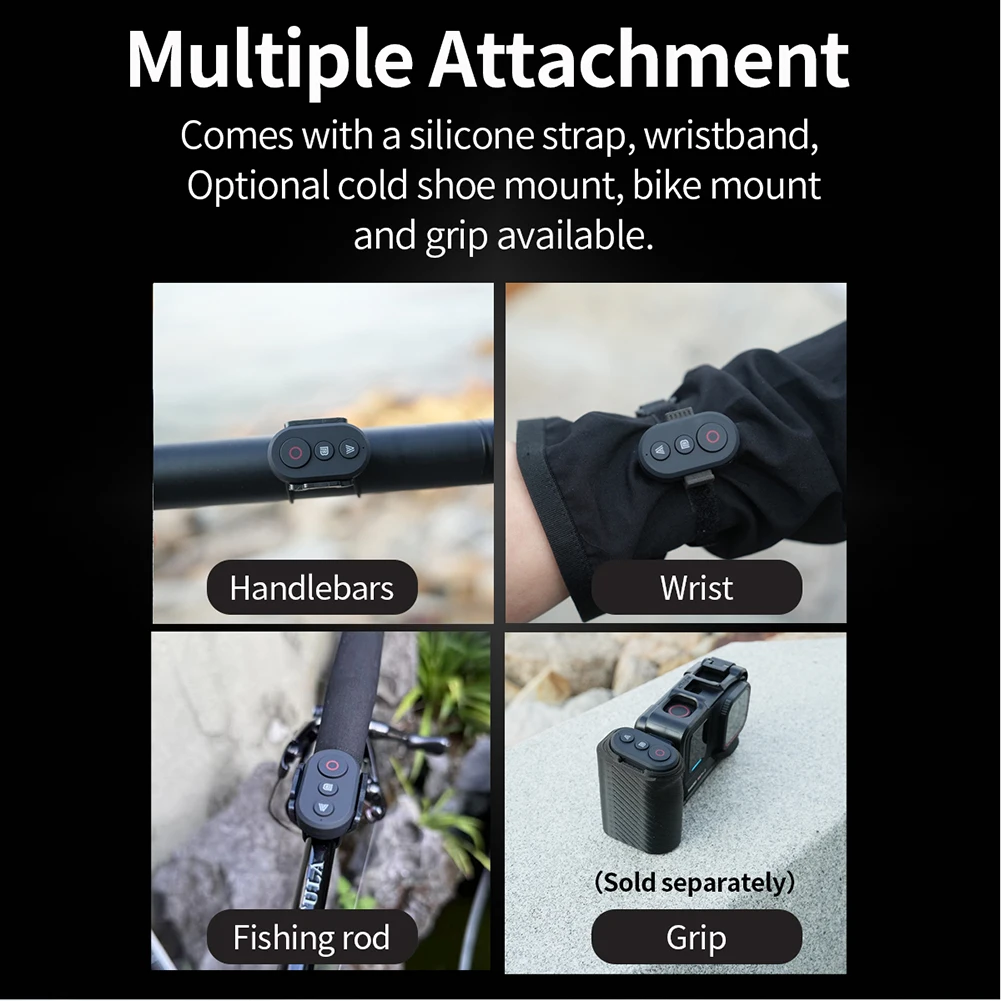 Control remoto Bluetooth para Insta360 X4 X3 X2 Ace Pro 2 fotografía botón disparador controlador inteligente para GoPro 13 12 11 - imagen 5