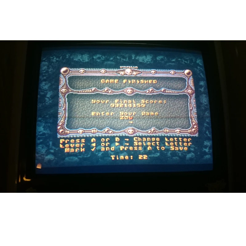 Tarjeta de juego de spinner de cartucho de juego arcade hypernoid mvs neoGeo - imagen 4