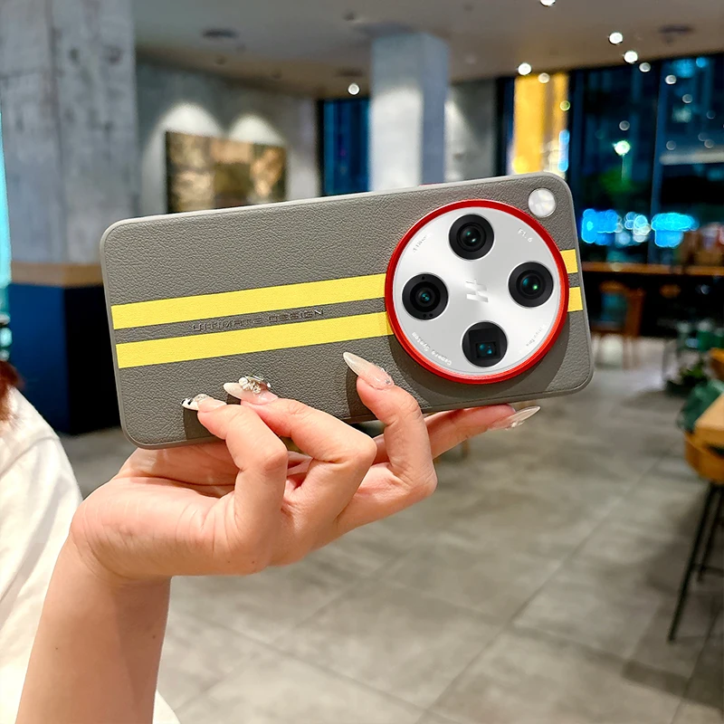 Funda para OPPO Find X8 Ultra X8S +, cubierta anticaída de protección de cuero con pista creativa de lujo para OPPO Find X8 Pro, parachoques a prueba de golpes - imagen 5