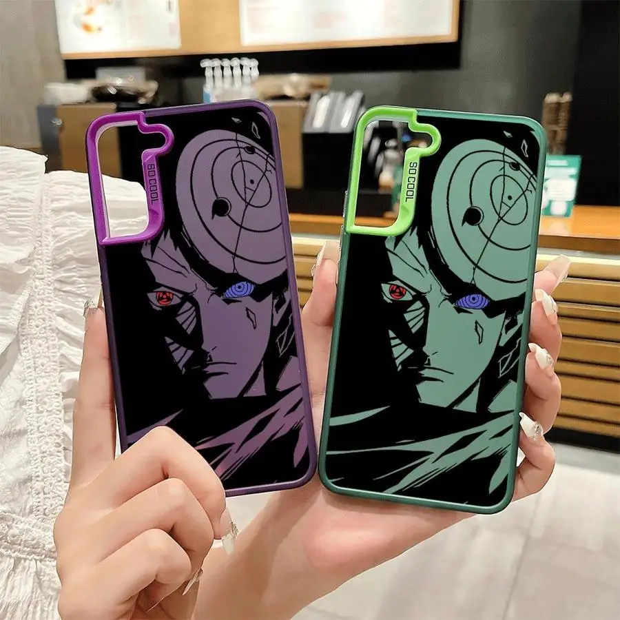 Funda de teléfono para Samsung Galaxy Note 20 Ultra S21 S24 FE S25 S20 Plus S23 S22 S23 funda suave Uchiha Obito - imagen 5