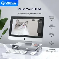 ORICO KCS1 Soporte Monitor Portátil de Aluminio - Universal Escritorio