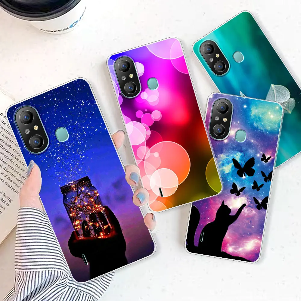 Funda de silicona suave para teléfono, carcasa transparente de TPU para Itel A49, Itel A58, A58 Pro, Vision 3, Itel S17, Itel P38 - imagen 4