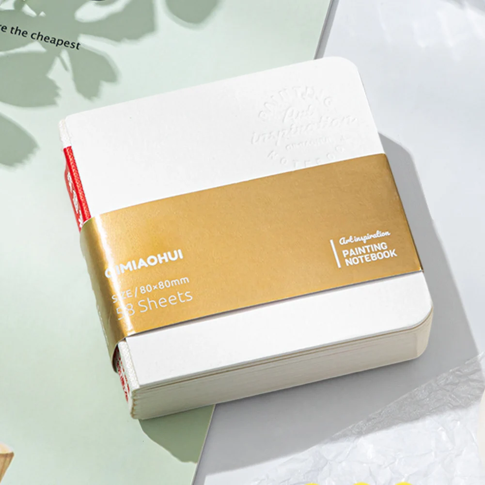 Libro de bocetos de acuarela con Clips de carpeta, juego de viaje de acuarela de artista de bolsillo, juego de viaje de acuarela portátil para dibujo de viaje - imagen 3