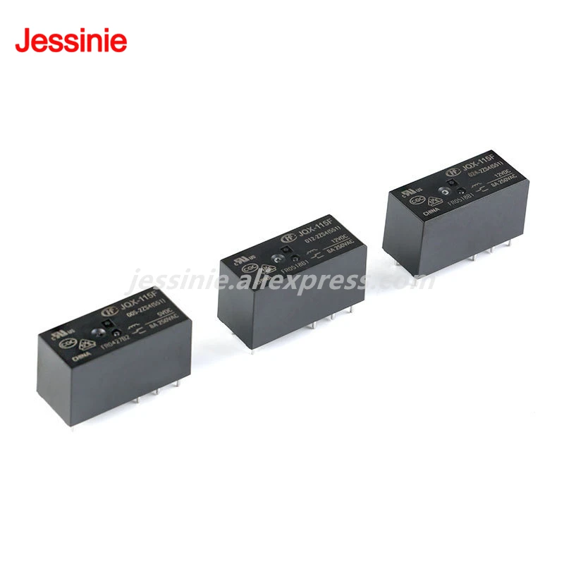 2 uds/1 unidad relé de alta potencia HF105F HF115F -1-005D 1-012D 024D -005 012 024 -1HS 1ZS3 2ZS4 5V 12V 24V 30A 16A 8A 4 pines 8 pines - imagen 4