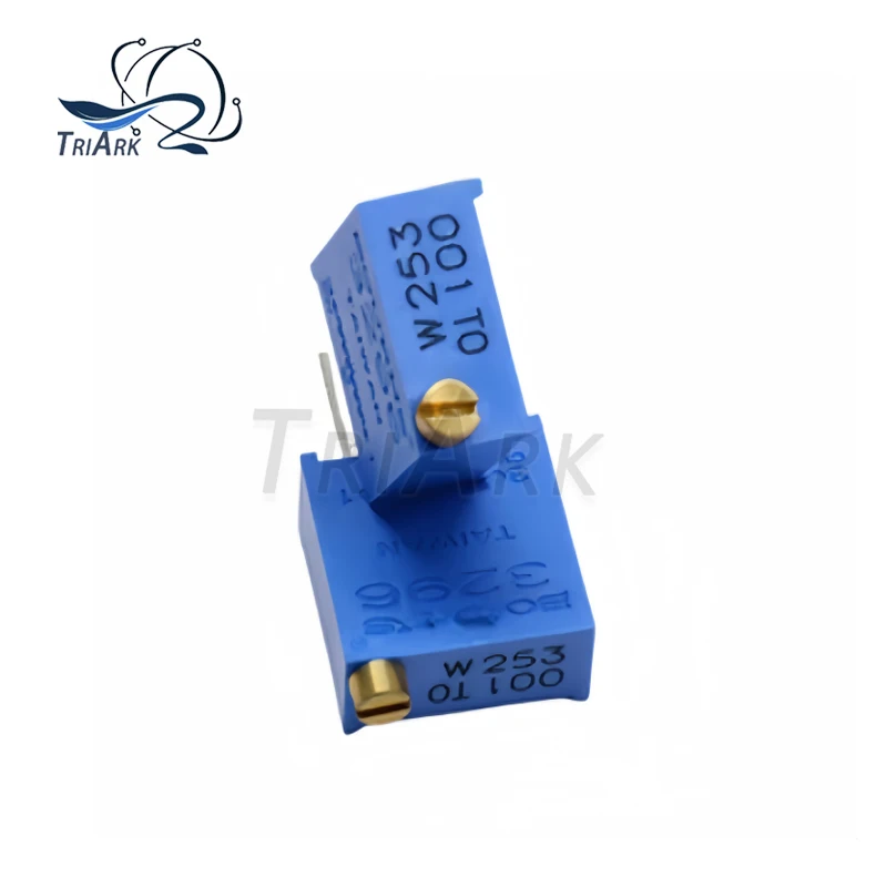 10 ~ 50 Uds 3296W potenciómetro resistencia ajustable de precisión 100 200 101 201 501 1K 2K 3K 5K 10K 25K 30K 50K 100K 250K 500K 2M - imagen 4