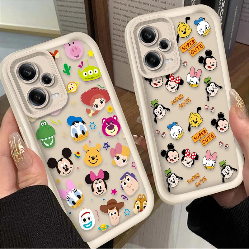 Funda blanda Disney Mickey Minnie para Xiaomi Redmi Note 13 12 11 Pro Plus 4G 5G 11S 9S 10S 12S 10 9 Redmi 12C 14C 13C A3 12 - imagen 2