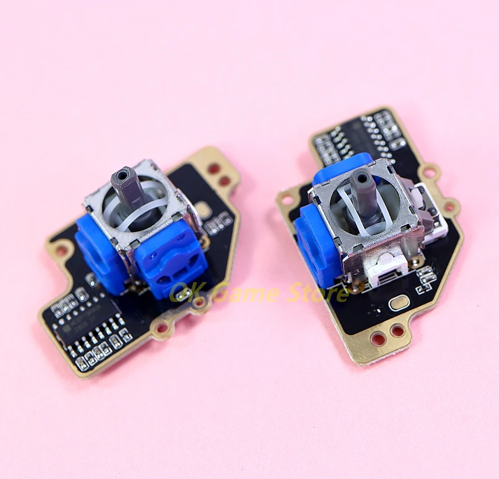 6 juegos para Steam Deck izquierda y derecha Joystick analógico 3D Thumb Stick balancín de repuesto electromagnético - imagen 2