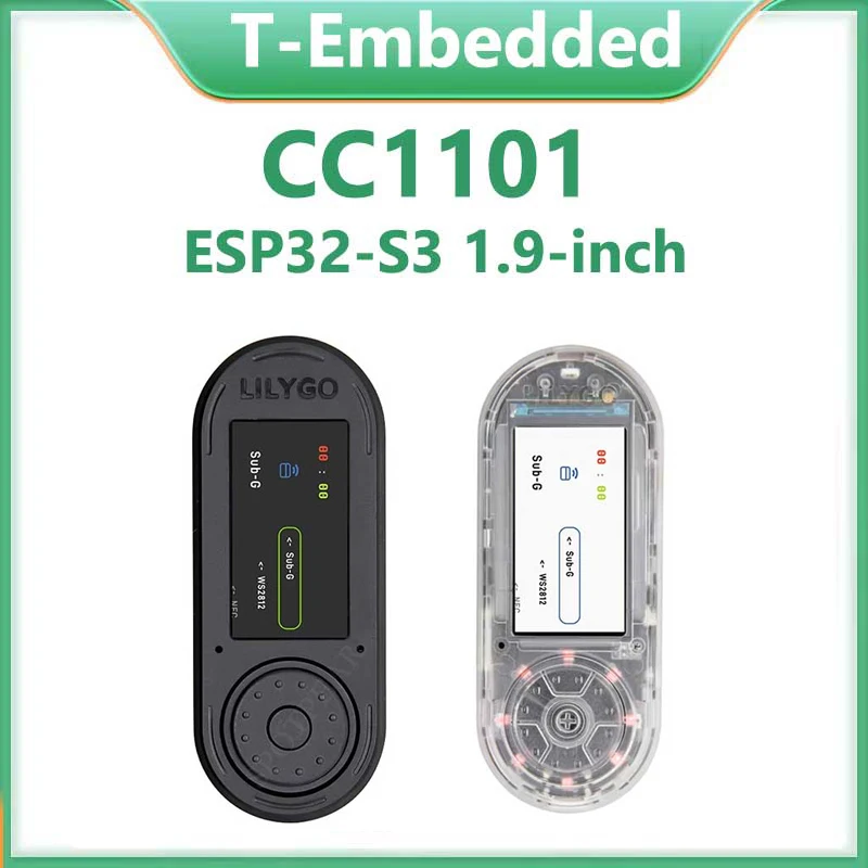 T-Embed ESP32-S3 CC1101 Sub-GHz PN532 NFC RFID LCD para LILYGO - imagen 5