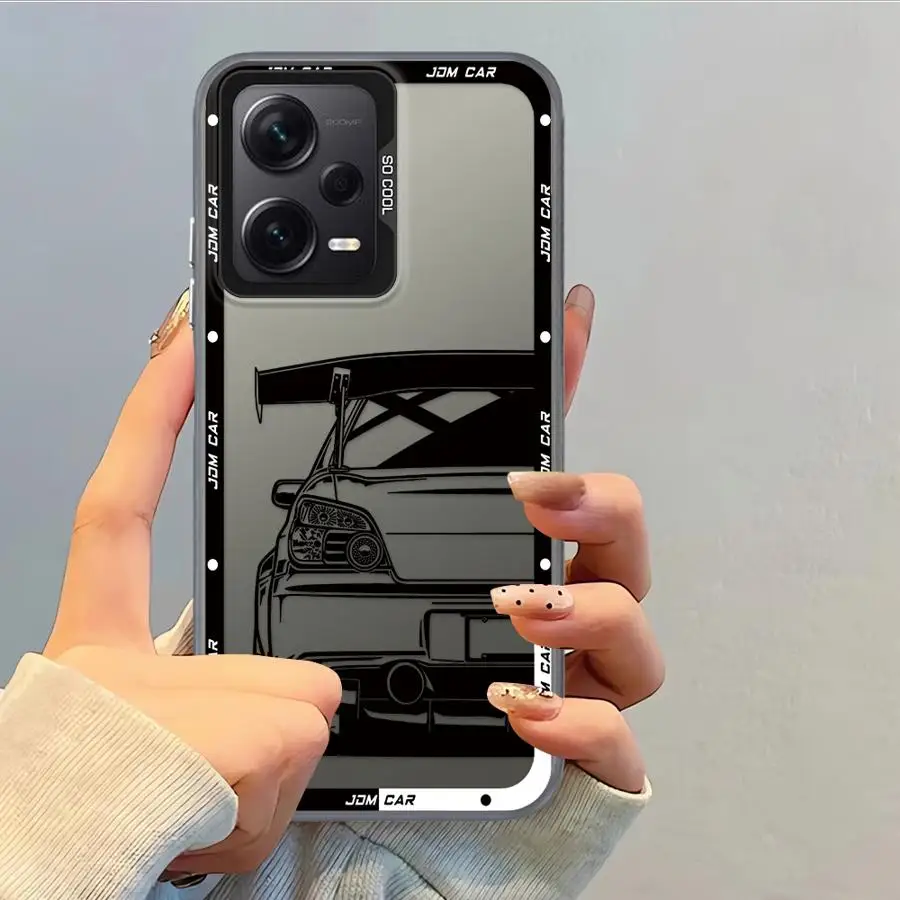 Funda japonesa Drift Car para Xiaomi Mi 12T Pro 11 Lite 13T, funda trasera para teléfono - imagen 3