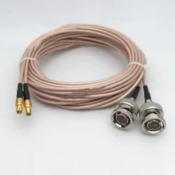 Cable RG179 Coaxial 75 Ohm Conectores BNC Macho-Hembra HD-SDI