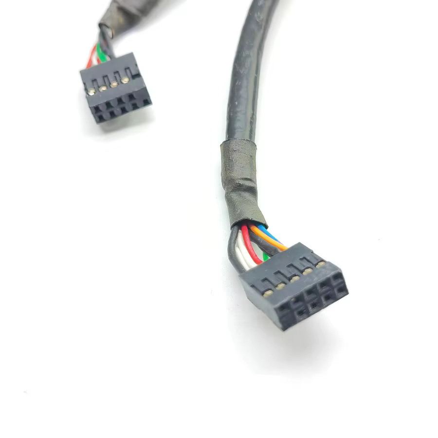 Cable Interno USB 2.0 FireWire 9 Pines para Placa Base Doble Puerto - imagen 4