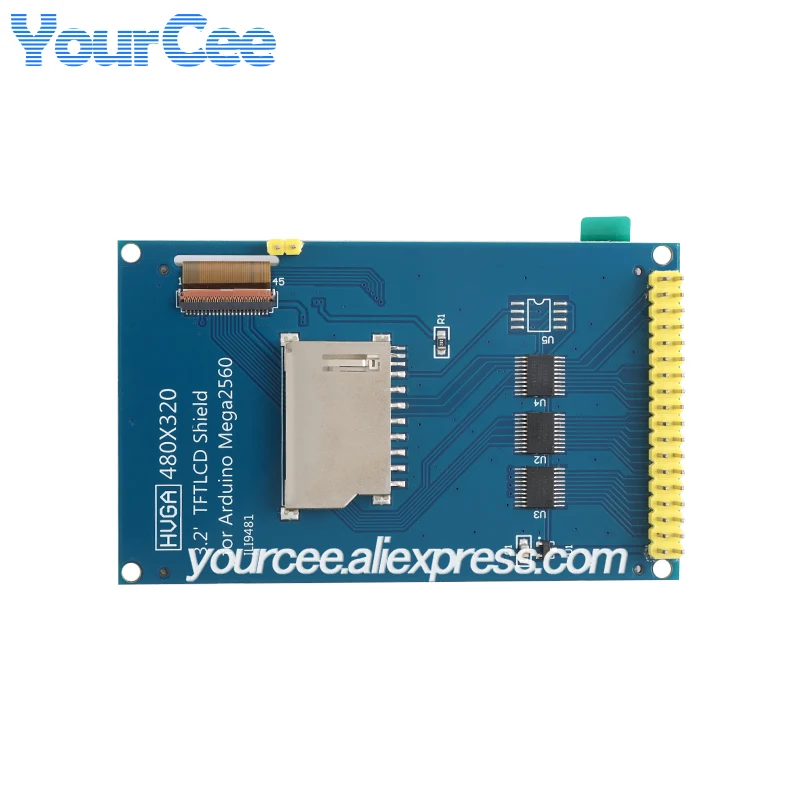 Módulo de pantalla a Color TFT LCD de 3,2 pulgadas RGB 65K resolución 320X480 controlador ILI9481 HD compatible con Arduino Mega2560 - imagen 5