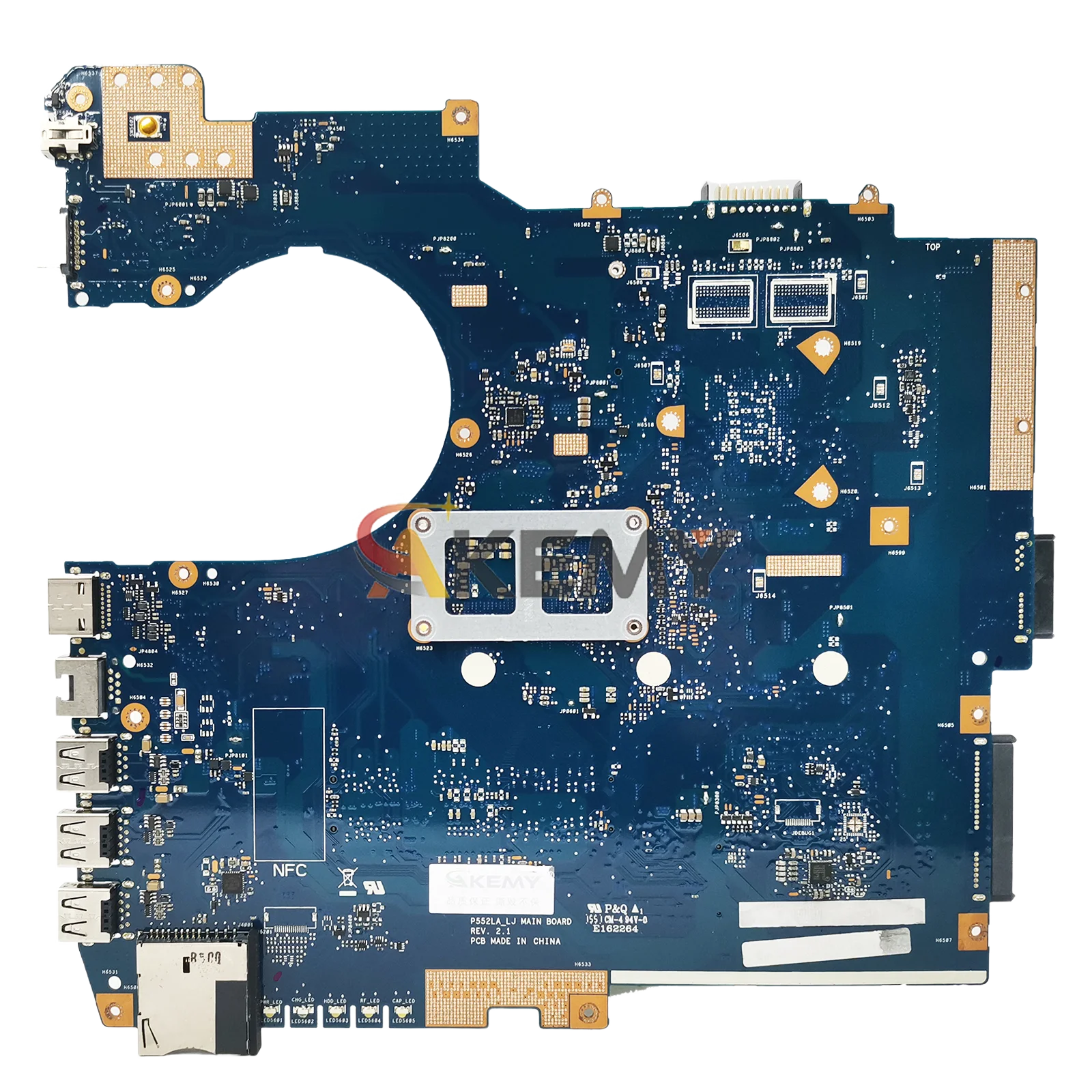 Placa base para ordenador portátil P552LA para ASUS ProArt P552L PRO552L PX552L PE552L P552LA P552LJ con I3 I5 I7 CPU pruebas OK envío rápido - imagen 2