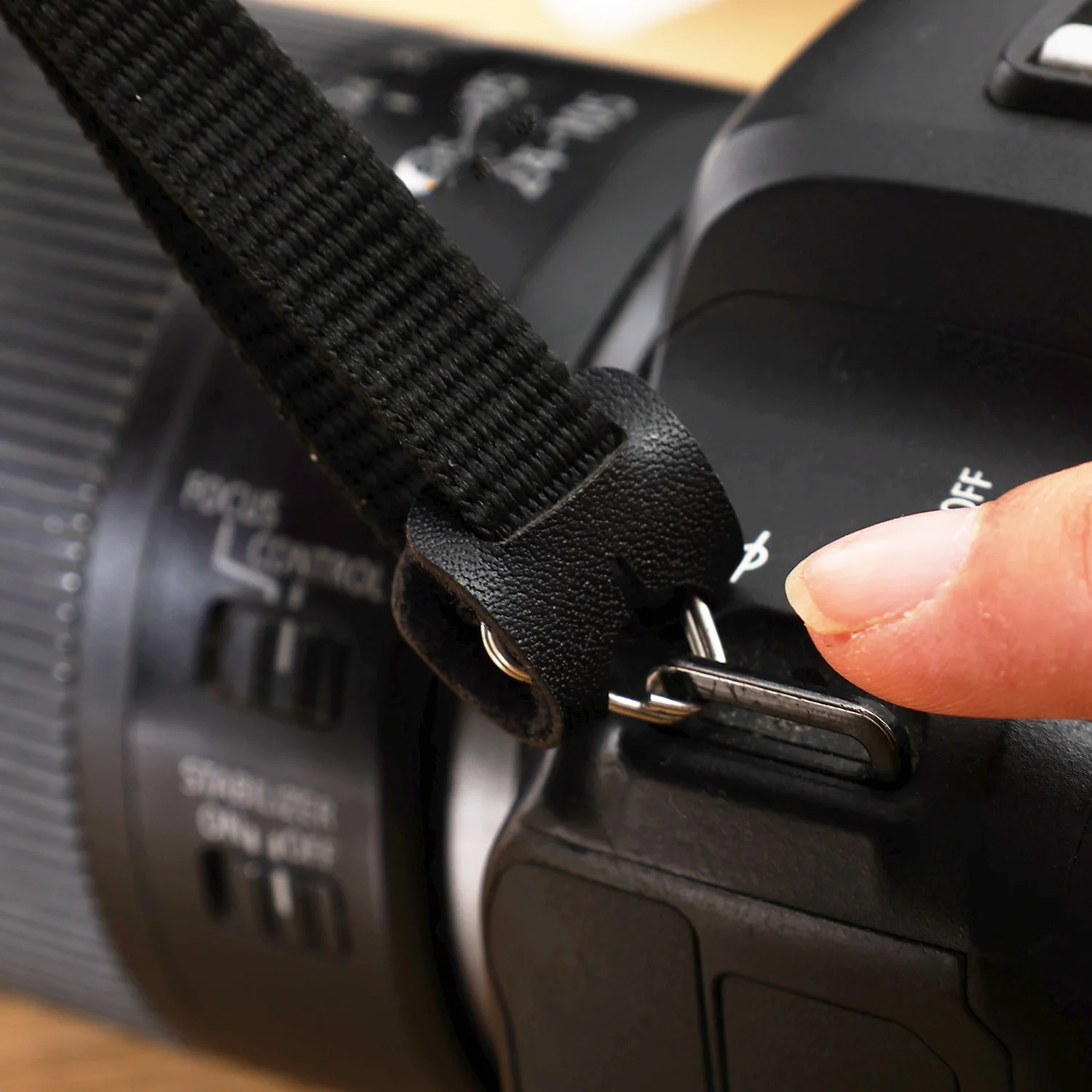 1-10 pares de nuevas fundas protectoras de cuero correa de cámara gancho de anillo dividido triangular para Fujifilm para Canon para Nikon Olympus DSLR Camer - imagen 4