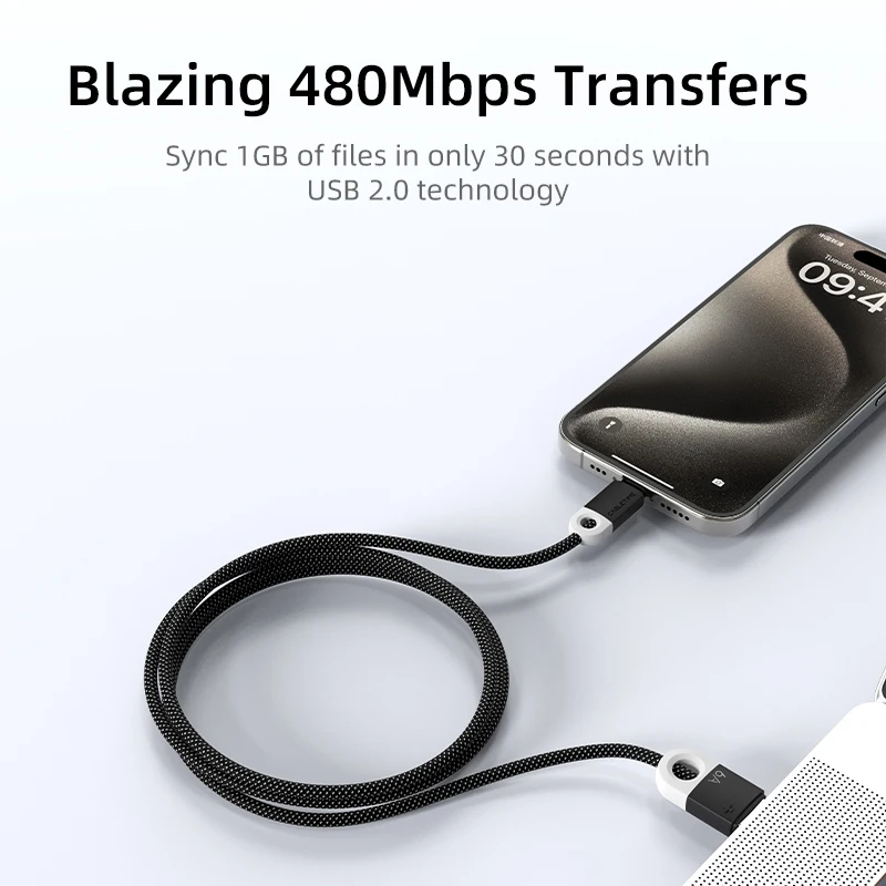 Cable CABLETIME USB C 6A carga ultra rápida tipo c 100W Cable de teléfono 6A USB A a tipo c para Huawei Xiaomi Samsung cable de datos - imagen 5