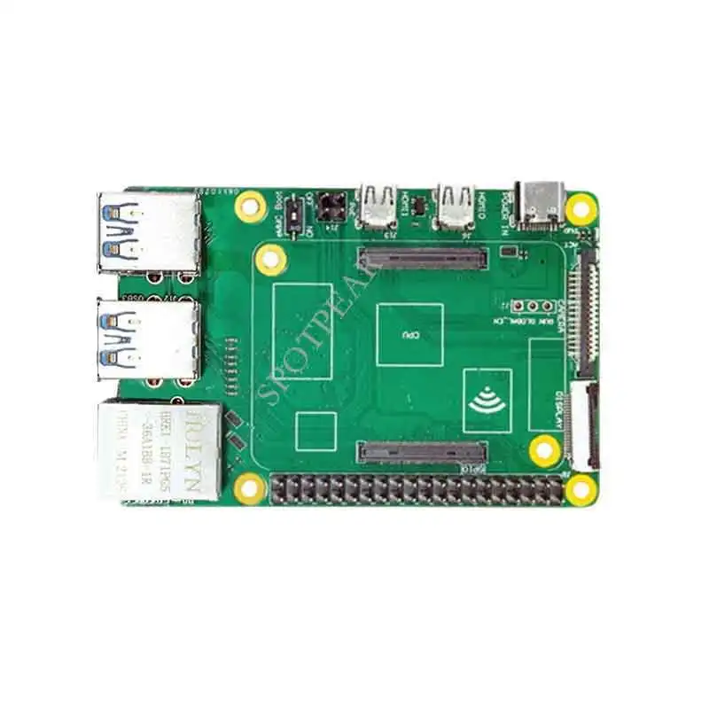 Adaptador Raspberry Pi Compute Module 4 CM4 a 4B ﻿   Placa CM4 placa IO - imagen 2
