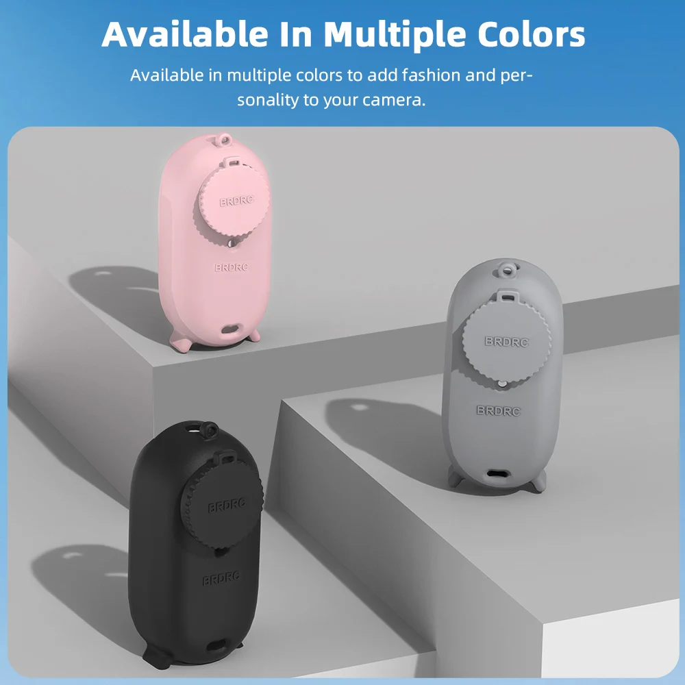 Funda de silicona para cámara Insta360 GO3S, cubierta protectora antiarañazos para Insta360 GO3S, accesorios para cámara de pulgar - imagen 3