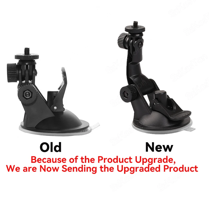 Soporte de ventosa para coche, soporte ajustable para parabrisas de ventana de vehículo para GoPro 13 12 11 10 DJI Action 6 5 Pro Insta 360 X5 X4 - imagen 2