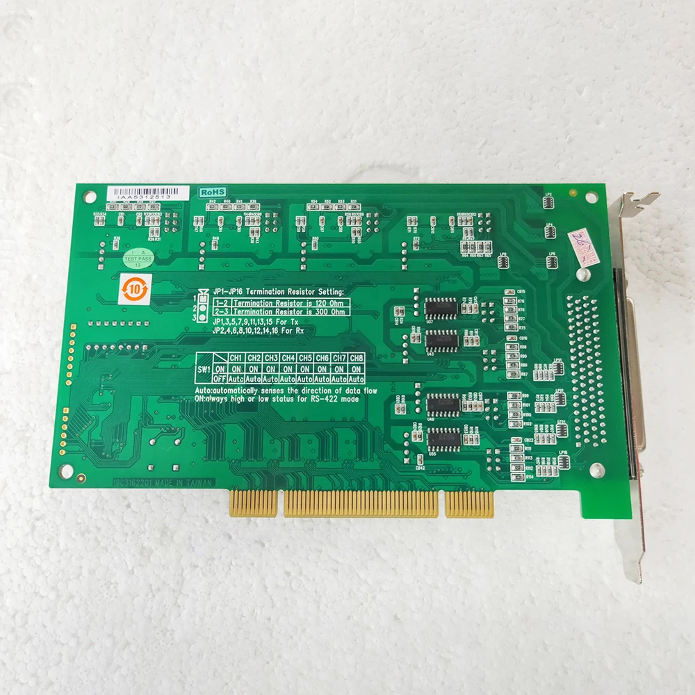 Para tarjeta de captura de datos Advantech RS-422/485 de 8 puertos PCI-1622CU REV.A1 - imagen 3