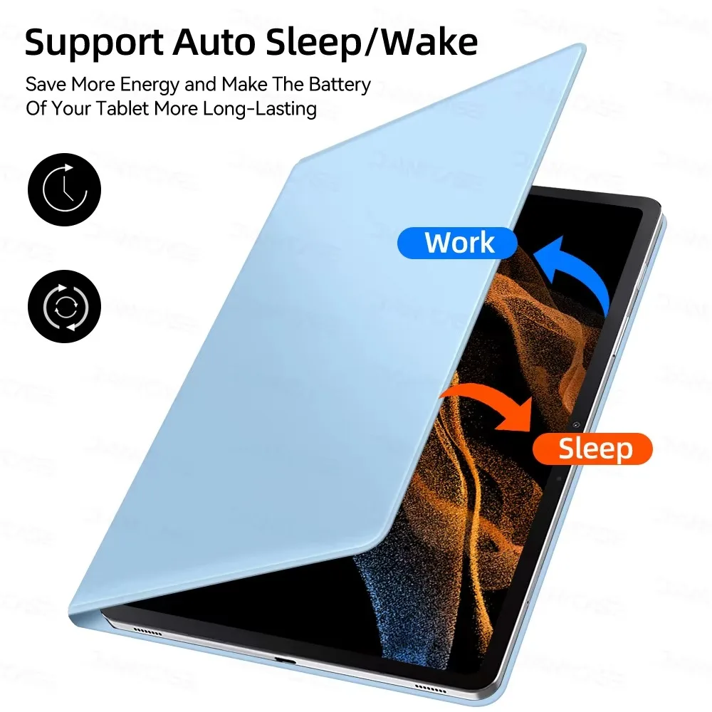 Para Samsung Tab S6 Lite funda Galaxy Tab S9 Fe S8 Ultra S8 Plus S8 S7 FE S7 Plus S7 S6 Lite S6 con soporte/soporte para bolígrafo - imagen 4