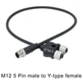 M12-5 Pin to Y-type