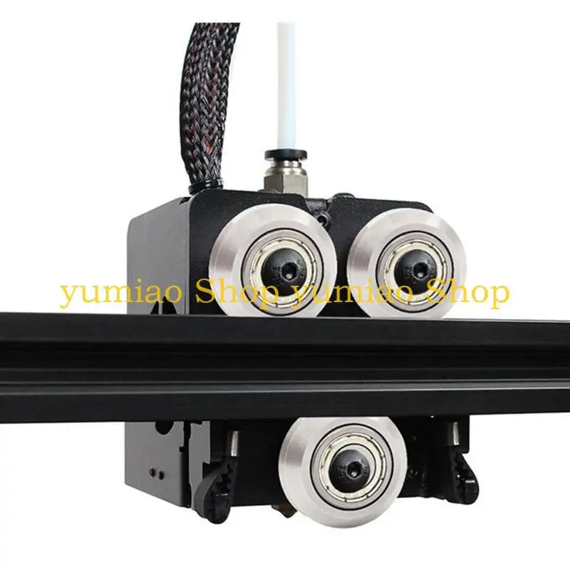 587b 10pcs Mini Wheel Hard Mini Wheel para Sistema riel lineal V-lot