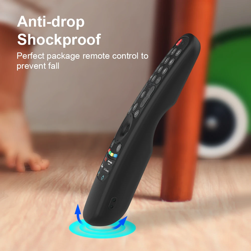 Funda de silicona AN-MR21GA para AN-MR21GC AN-MR21N Control remoto mágico funda protectora suave a prueba de golpes para control remoto de TV OLED - imagen 3