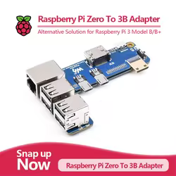 Adaptador Raspberry Pi Zero a 3B/B+ – Conversión compatible