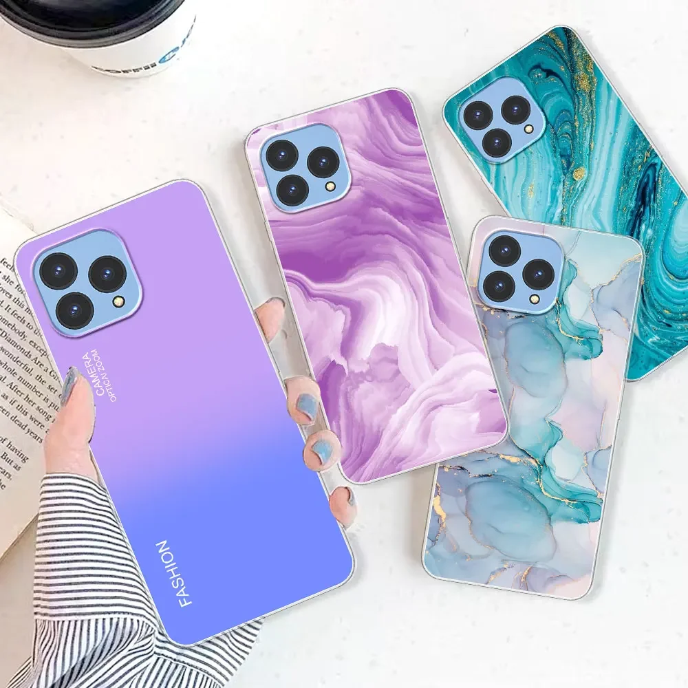 Para Cubot P80 funda para Cubot P80 Fundas nueva funda protectora de silicona suave transparente TPU para teléfono Cubot P80 carcasa de parachoques Coque - imagen 4