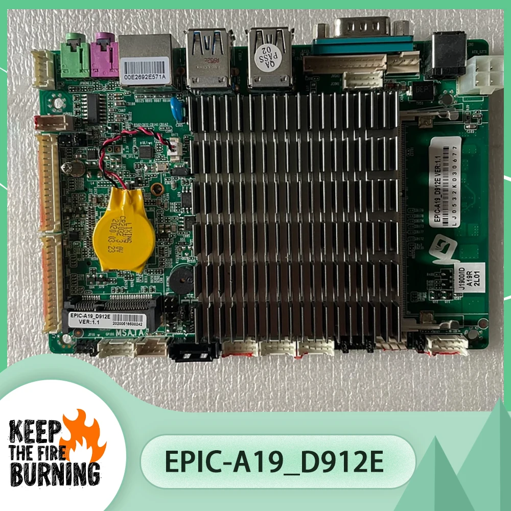 EPIC-A19_D912E VER:1.1 Placa base de control industrial J1900 - imagen 2