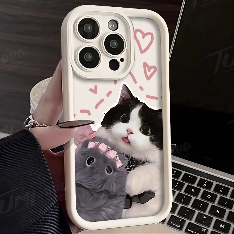 Funda con forma de corazón de amor para Xiaomi Redmi Note 13, 12, 11 Pro Plus, 4G, 5G, 12S, 11S, 10S, 10, 9, 9S, Redmi 14C, 13C, 12C, A3, 12 - imagen 5